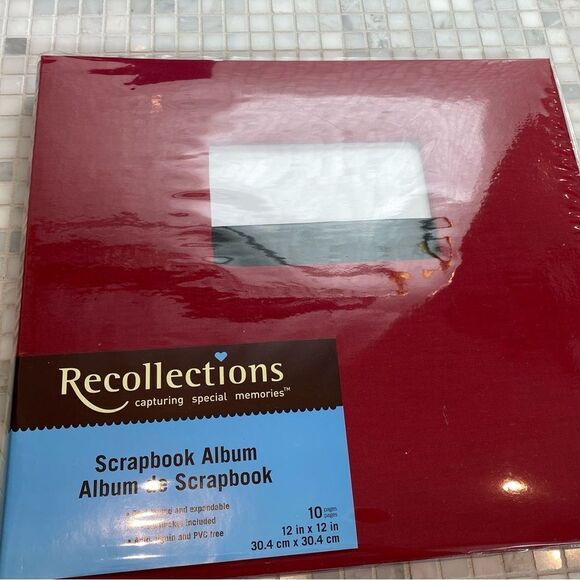 Set of 2 Recollections Scrapbook Albums and Pages, Inserts - Picture 5 of 10